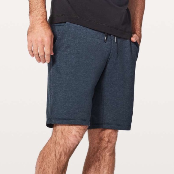 Men's Lululemon City Short 9" inseam in Heather Navy size S - Picture 3 of 11